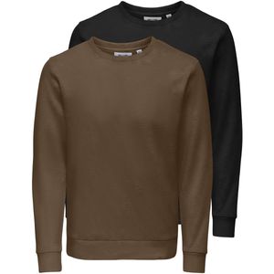 ONLY & SONS ONSCHASE REG CREW SWEAT 2-PACK OTL Heren trui