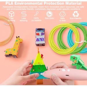 Equivera 3D Pen - 3D Starterspen - 3D Pen Starterspakket - Knutselen en Tekenen - 3D Printen - Incl. Vullingen en Filament - Kinderen en Volwassenen