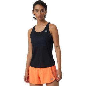 New Balance Impact Run Mouwloos T-shirt Zwart L Vrouw