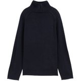 TOM TAILOR - Trui - Navy - Knitwear - Lange Mouw - Losse Pasvorm