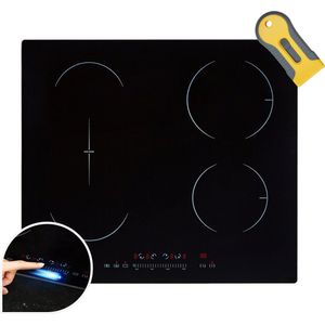 AREBOS Inductiekookplaat Keramische kookplaat Zelfvoorzienend 7200 W 4 zones