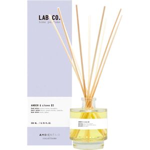 Lab Co. - Geurstokjes 'Amber & Clove' (200ml)