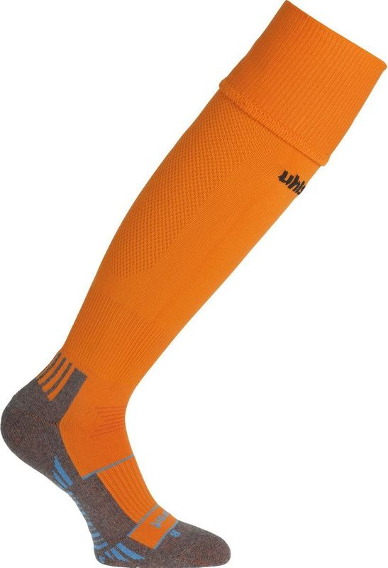 Uhlsport Team Pro Voetbalkousen - Oranje / Zwart | Maat: 33-36