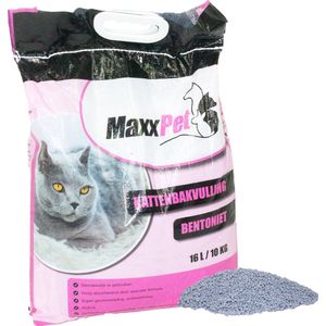 MaxxPet Kattenbakvulling - Actief carbon - grove korrel - 16 Liter