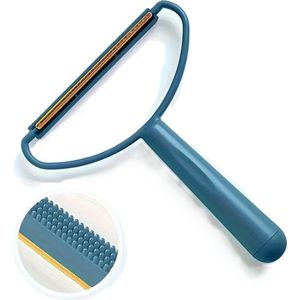 Lomiza - Ontpluizer - Pluizenverwijderaar - Haarverwijderaar - Dierenparken - Pluizenroller - Kleefroller - Blauw