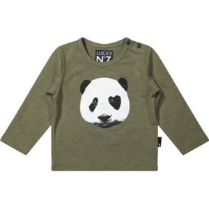 Lucky NO.7 longsleeve maat 62/68 army green