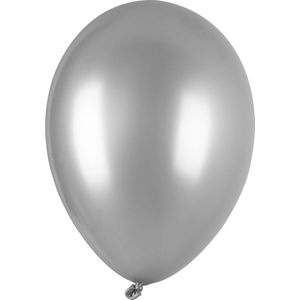 Ballonnen 100 stuks zilver