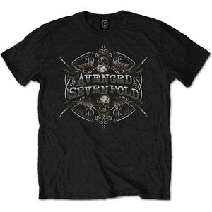 Avenged Sevenfold - Reflections Heren T-shirt - L - Zwart