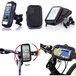 Medium Fiets Stuurhouder - Houder Smartphone Universeel - Fietshouder Stuur - Waterdicht