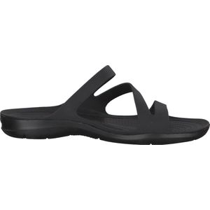 Crocs - Swiftwater - Badslippers - Zwart - Croslite™ - Watervriendelijk