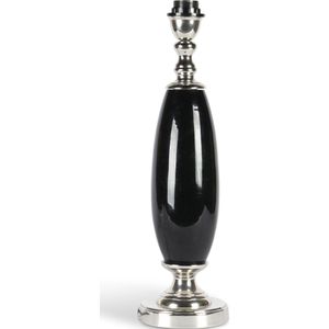 Authentic Models - Art Deco Desk Lamp with Glass - Lamp - TafelLamp - Staande lamp - Stalamp - Sfeerlamp - Woonkamer - Staande lampen - tafellamp slaapkamer - Silver