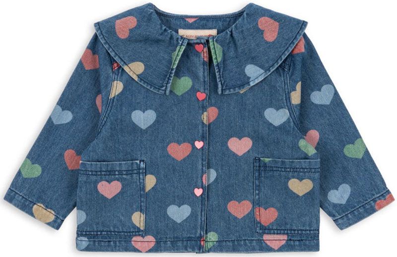 Konges Slojd - Magot Denim Shirt - Jurk - Blauw