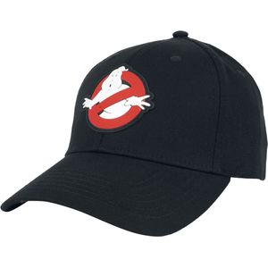 Ghostbusters Logo Cap zwart Katoen Heren - DC Comics, Fan merch, Film, Superhelden, TV-series