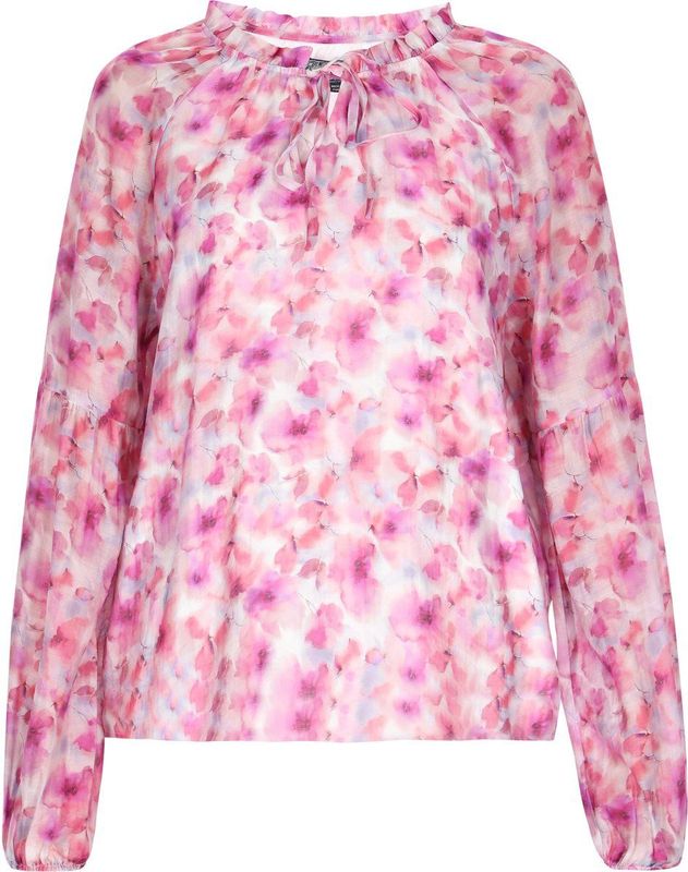 DreiMaster - Blouse - Fashion Look - Met Bloemenprint