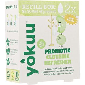 Yokuu - Probiotic Clothing Refresher Refill - Sunny Meadow - Navulset met 2 Parels