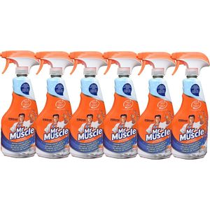 6x Mr. Muscle Badkamer Reiniger 500 ml