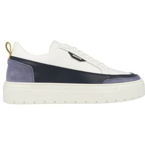 Antony Morato Flint heren sneaker - Wit blauw - Maat 42