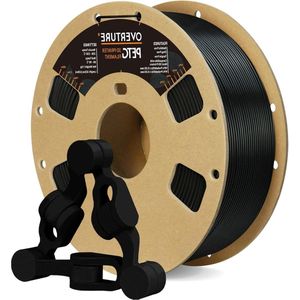 175mm 1kg PETG-filament mat zwart - maatnauwkeurigheid +/- 0.05mm
