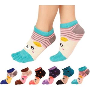 2025 - Dames katoenen hardloopsokken met lage enkelsnit - (6 stuks) - sokken