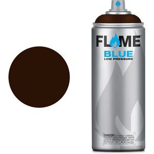 Molotow Flame Blue - Spray Paint - Spuitbus verf - Synthetisch - Lage druk - Matte afwerking - 400 ml - chocolate brown