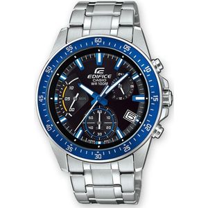 Casio Edifice Classic EFV-540D-1A2VUEF Herenhorloge 44 mm - Zilverkleurig