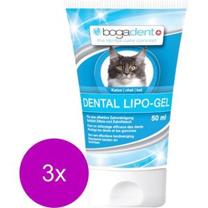 Bogadent Dental Lipo-Gel - Gebitsverzorging - 3 x 50 ml