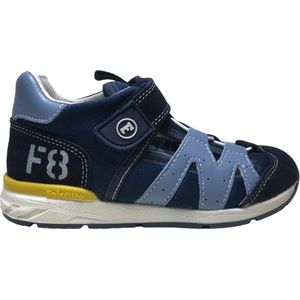 Falcotto - Gotcha - Mt 21 - velcro gesloten lederen sandaal - Navy/blauw