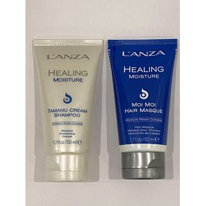 L'anza - Healing Moisture - Shampoo - 50ml - Voor Droog Haar