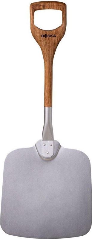 Boska Pizzaschep Barbecue - Kort handvat - Stabiel - Aluminium - Eikenhout - BBQ Accessoires
