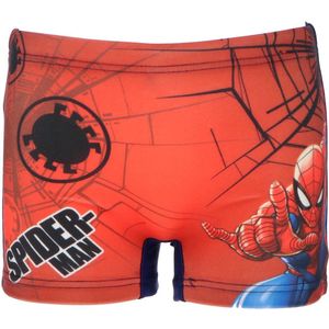 Zwembroek - Spiderman zwemboxer - Rood en donkerblauw - Maat 3/4 jaar - 98/104 cm