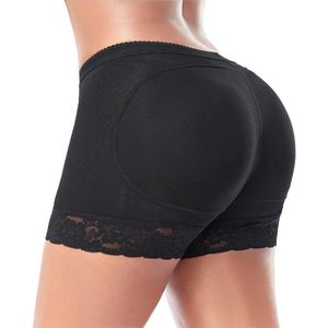 Billenliftende Slip - Zwart - Voorgevormd - Naadloos - Billenvormend Apparaat