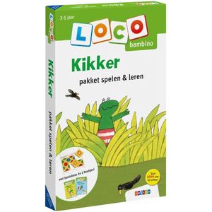 Loco Loco bambino Kikker. Pakket spelen & Leren. 3+