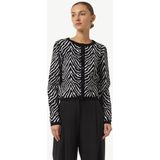 comma - Strickjacke - Dierenprint - Vest