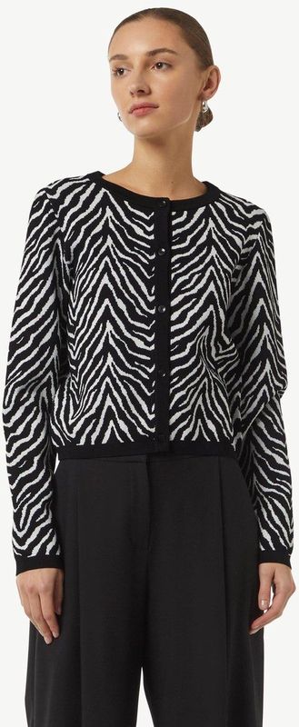 comma - Strickjacke - Dierenprint - Vest