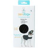 Zenpet ZenDog+ Compression shirt S – Hondenvest – Hondenjas tegen angst en stress – Anti stress hond – Dieren antistressmiddel – Elastisch en ademend – Geschikt voor honden van 9.5 tot 13.5 kg - Zwart