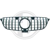 Diederichs - Radiateurgrille Inzet - Chroom/Zwart - HD Tuning - Voorzijde - GT-Optik