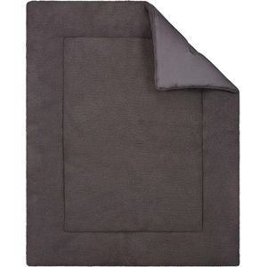 Prénatal Boxkleed Teddy - Parklegger 97 x 79 cm - Teddystof - Grijs