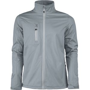 Softshell Jacket - Metaalgrijs - Drielagige Softshell - Heren