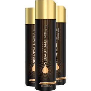 Sebastian Dark Oil Conditioner 250ml - 3 Stuks - Voordeelverpakking