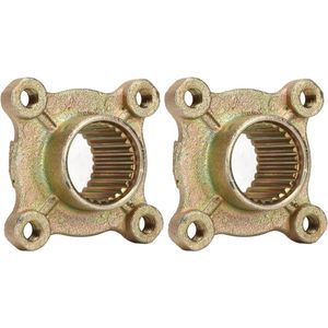 Wiel Achteras Hub 28 Tand Spline 4 Stud voor Quad ATV Go Kart - Set van 2 Stuks .