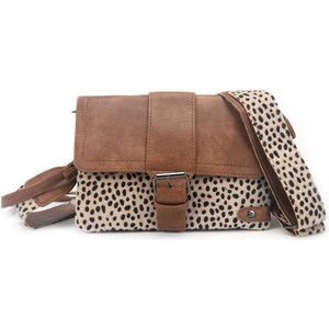 Camel Dot New Colorado schoudertasje | handtasje | schouderband | ritsjes | handbag | bagstrap | shoulderstrap | verstelbaar | modetrend2023