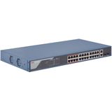 Hikvision - DS-3E1326P-EI(B) Managed Switch - Cloudbeheer - 24 Poorten - 370 Watt PoE