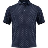 Cutter & Buck Virtue Polo Printed Heren Dark Navy maat 4XL