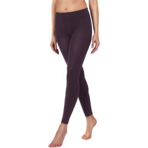 Merry Style Dames Thermische - Sport - Vrijetijdsbroek - Lang - Sporbroek - MS-WK-24550-Leggings - Wijnrood-2 - 42/44