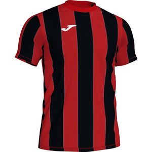 Joma Inter Shirt Korte Mouw Heren - Rood / Zwart | Maat: S