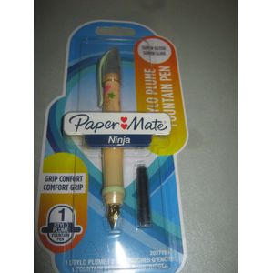PaperMate Ninja Vulpen Gripcomfort zacht-roze / sterretjes / mint Grip incl inktpatroon