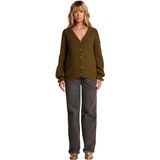 ENVIE DE FRAISE - Voedingstrui - Groen - Kabeltricot - Voor-/Achterkant