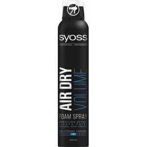 Syoss Foame Spray Air Dry Volume 200 ml