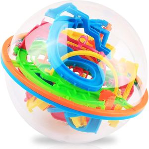 Maze Ball - Perplexus - Puzzelbal 3D - Doolhofspel - Breinbreker - Puzzels - 100 Obstakels - Ø12,5cm