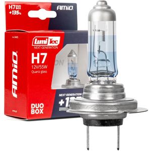 LumiTec - Next Gen H7 - Halogeenlampen - 12V 55W - DUO Set - ECE Goedgekeurd